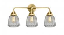  288-3W-SG-G142 - Chatham - 3 Light - 24 inch - Satin Gold - Bath Vanity Light