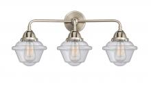  288-3W-SN-G534 - Oxford - 3 Light - 26 inch - Brushed Satin Nickel - Bath Vanity Light