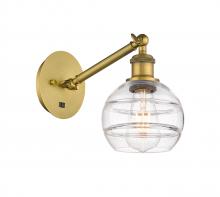  317-1W-BB-G556-6CL - Rochester - 1 Light - 6 inch - Brushed Brass - Sconce