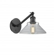  317-1W-BK-G132 - Orwell - 1 Light - 8 inch - Matte Black - Sconce