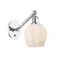  317-1W-PC-G461-6 - Norfolk - 1 Light - 6 inch - Polished Chrome - Sconce