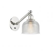 Innovations Lighting 317-1W-PN-G412 - Dayton - 1 Light - 6 inch - Polished Nickel - Sconce