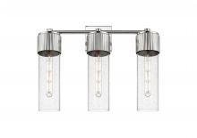  428-3W-PN-G428-12SDY - Bolivar - 3 Light - 21 inch - Polished Nickel - Bath Vanity Light