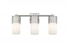 Innovations Lighting 428-3W-SN-G428-7WH - Bolivar - 3 Light - 21 inch - Satin Nickel - Bath Vanity Light