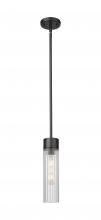  429-1S-BK-G429-11CL - Empire - 1 Light - 3 inch - Matte Black - Pendant