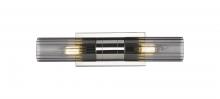  429-2W-PN-G429-8SM - Empire - 2 Light - 11 inch - Polished Nickel - Bath Vanity Light