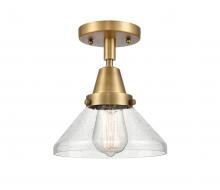  447-1C-BB-G4474 - Caden - 1 Light - 8 inch - Brushed Brass - Flush Mount