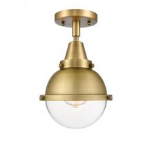  447-1C-BB-HFS-62-BB - Hampden - 1 Light - 7 inch - Brushed Brass - Flush Mount