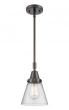  447-1S-OB-G64 - Cone - 1 Light - 6 inch - Oil Rubbed Bronze - Mini Pendant