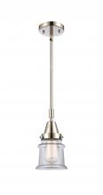  447-1S-PN-G182S - Canton - 1 Light - 7 inch - Polished Nickel - Mini Pendant