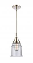  447-1S-PN-G184 - Canton - 1 Light - 7 inch - Polished Nickel - Mini Pendant