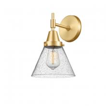  447-1W-SG-G44 - Cone - 1 Light - 8 inch - Satin Gold - Sconce