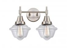  447-2W-SN-G532 - Oxford - 2 Light - 17 inch - Satin Nickel - Bath Vanity Light