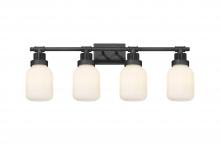  472-4W-WZ-G472-6WH - Somers - 4 Light - 33 inch - Weathered Zinc - Bath Vanity Light