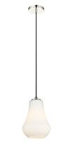  490-1P-PN-G571-7 - Fairfield - 1 Light - 7 inch - Polished Nickel - Cord hung - Mini Pendant