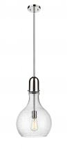  492-1S-PN-G584-12 - Amherst - 1 Light - 12 inch - Polished Nickel - Stem hung - Mini Pendant