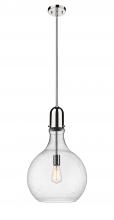  492-1S-PN-G584-14 - Amherst - 1 Light - 14 inch - Polished Nickel - Stem hung - Pendant