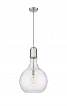  492-1S-SN-G584-14 - Amherst - 1 Light - 14 inch - Brushed Satin Nickel - Stem hung - Pendant