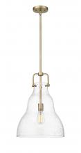  494-1S-BB-G594-14 - Haverhill - 1 Light - 14 inch - Brushed Brass - Stem hung - Pendant