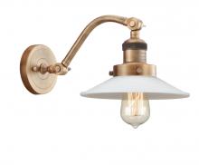  515-1W-BB-G1 - Halophane - 1 Light - 9 inch - Brushed Brass - Sconce