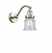  515-1W-SN-G184S - Canton - 1 Light - 7 inch - Brushed Satin Nickel - Sconce