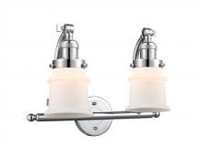  515-2W-PC-G181S - Canton - 2 Light - 18 inch - Polished Chrome - Bath Vanity Light