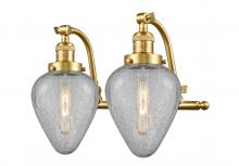 Innovations Lighting 515-2W-SG-G165 - Geneseo - 2 Light - 18 inch - Satin Gold - Bath Vanity Light