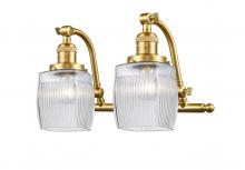  515-2W-SG-G302 - Colton - 2 Light - 17 inch - Satin Gold - Bath Vanity Light