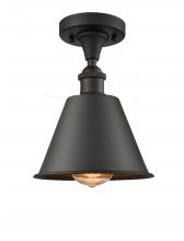  516-1C-OB-M8 - Smithfield - 1 Light - 7 inch - Oil Rubbed Bronze - Semi-Flush Mount