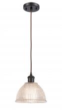  516-1P-OB-G422 - Arietta - 1 Light - 8 inch - Oil Rubbed Bronze - Cord hung - Mini Pendant