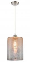  516-1P-SN-G116-L-LED - Cobbleskill - 1 Light - 9 inch - Brushed Satin Nickel - Cord hung - Mini Pendant