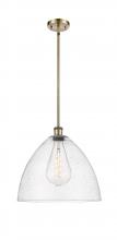  516-1S-AB-GBD-164 - Bristol - 1 Light - 16 inch - Antique Brass - Pendant