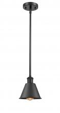  516-1S-BK-M8 - Smithfield - 1 Light - 7 inch - Matte Black - Mini Pendant