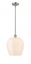  516-1S-SN-G461-12 - Norfolk - 1 Light - 12 inch - Brushed Satin Nickel - Mini Pendant