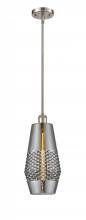  516-1S-SN-G683-7 - Windham - 1 Light - 7 inch - Brushed Satin Nickel - Mini Pendant