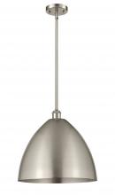  516-1S-SN-MBD-16-SN - Bristol - 1 Light - 16 inch - Brushed Satin Nickel - Pendant