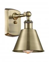  516-1W-AB-M8 - Smithfield - 1 Light - 7 inch - Antique Brass - Sconce