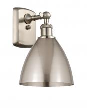  516-1W-SN-MBD-75-SN - Bristol - 1 Light - 8 inch - Brushed Satin Nickel - Sconce