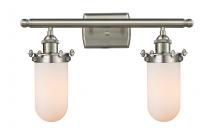  516-2W-SN-232-W - Kingsbury - 2 Light - 14 inch - Brushed Satin Nickel - Bath Vanity Light