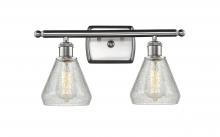  516-2W-SN-G275 - Conesus - 2 Light - 16 inch - Brushed Satin Nickel - Bath Vanity Light