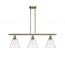  516-3I-AB-GBC-84 - Berkshire - 3 Light - 36 inch - Antique Brass - Cord hung - Island Light