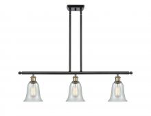  516-3I-BAB-G2812 - Hanover - 3 Light - 36 inch - Black Antique Brass - Cord hung - Island Light