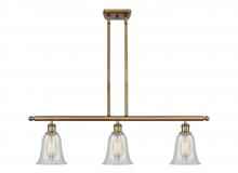  516-3I-BB-G2811 - Hanover - 3 Light - 36 inch - Brushed Brass - Cord hung - Island Light