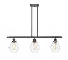  516-3I-BK-G652-6 - Cindyrella - 3 Light - 36 inch - Matte Black - Cord hung - Island Light