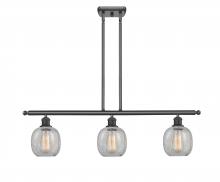  516-3I-OB-G105 - Belfast - 3 Light - 36 inch - Oil Rubbed Bronze - Cord hung - Island Light