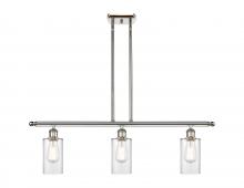  516-3I-PN-G802 - Clymer - 3 Light - 36 inch - Polished Nickel - Cord hung - Island Light