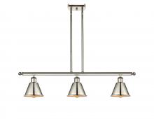  516-3I-PN-M8 - Smithfield - 3 Light - 36 inch - Polished Nickel - Cord hung - Island Light