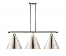  516-3I-PN-MBC-12-PN - Berkshire - 3 Light - 39 inch - Polished Nickel - Cord hung - Island Light