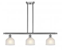  516-3I-SN-G411 - Dayton - 3 Light - 36 inch - Brushed Satin Nickel - Cord hung - Island Light