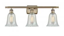  516-3W-AB-G2811 - Hanover - 3 Light - 26 inch - Antique Brass - Bath Vanity Light